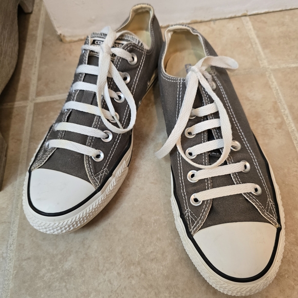 Converse Shoes - Converse Gray Low-Top Sneakers
